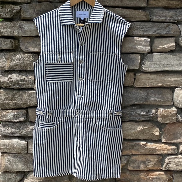 NWT Current Elliott Stripe Jumper Dress Size Small - Picture 3 of 12